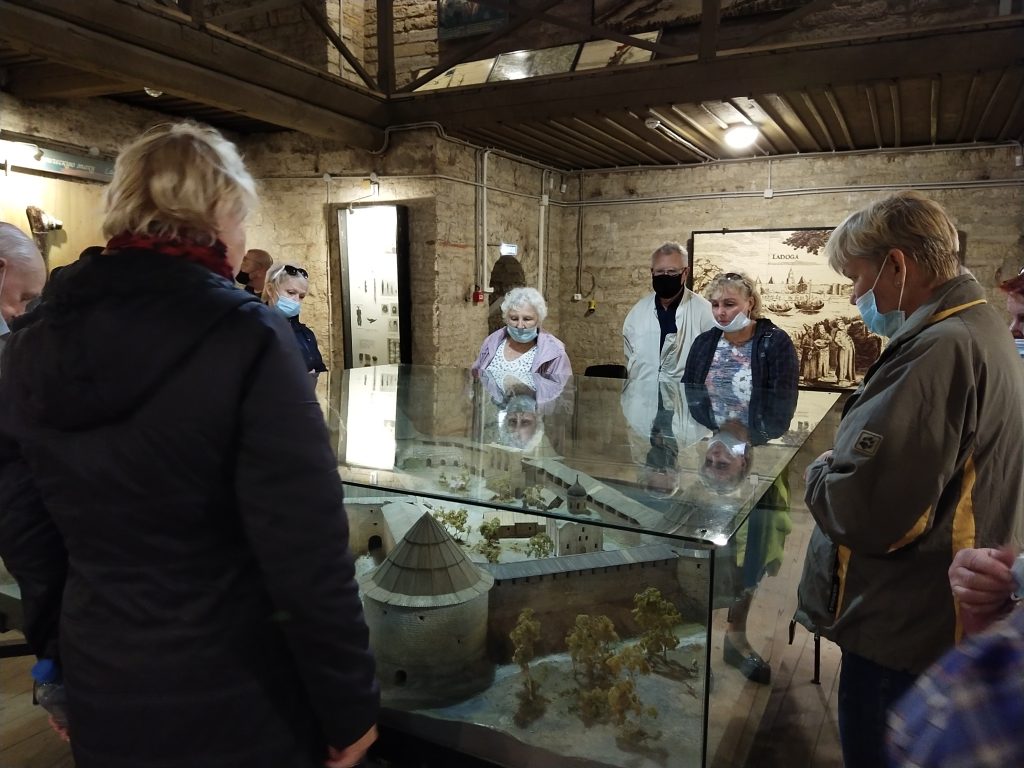 В музее Староладожской крепости