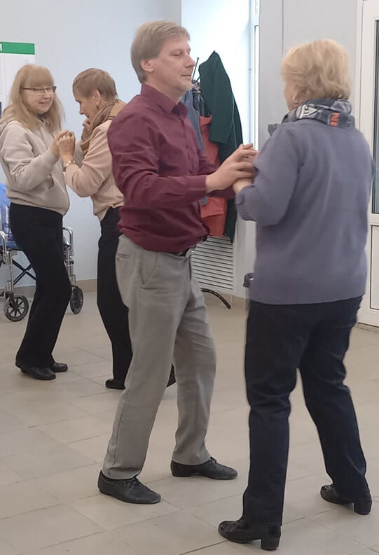 Бачата в ВОИ Московского района Санкт-Петербурга