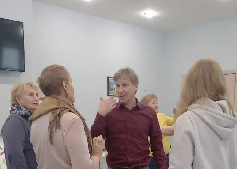 Общение после бачаты в ВОИ Московского района Санкт-Петербурга